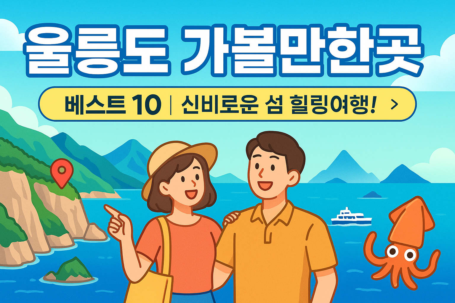 울릉도 가볼만한곳 베스트10