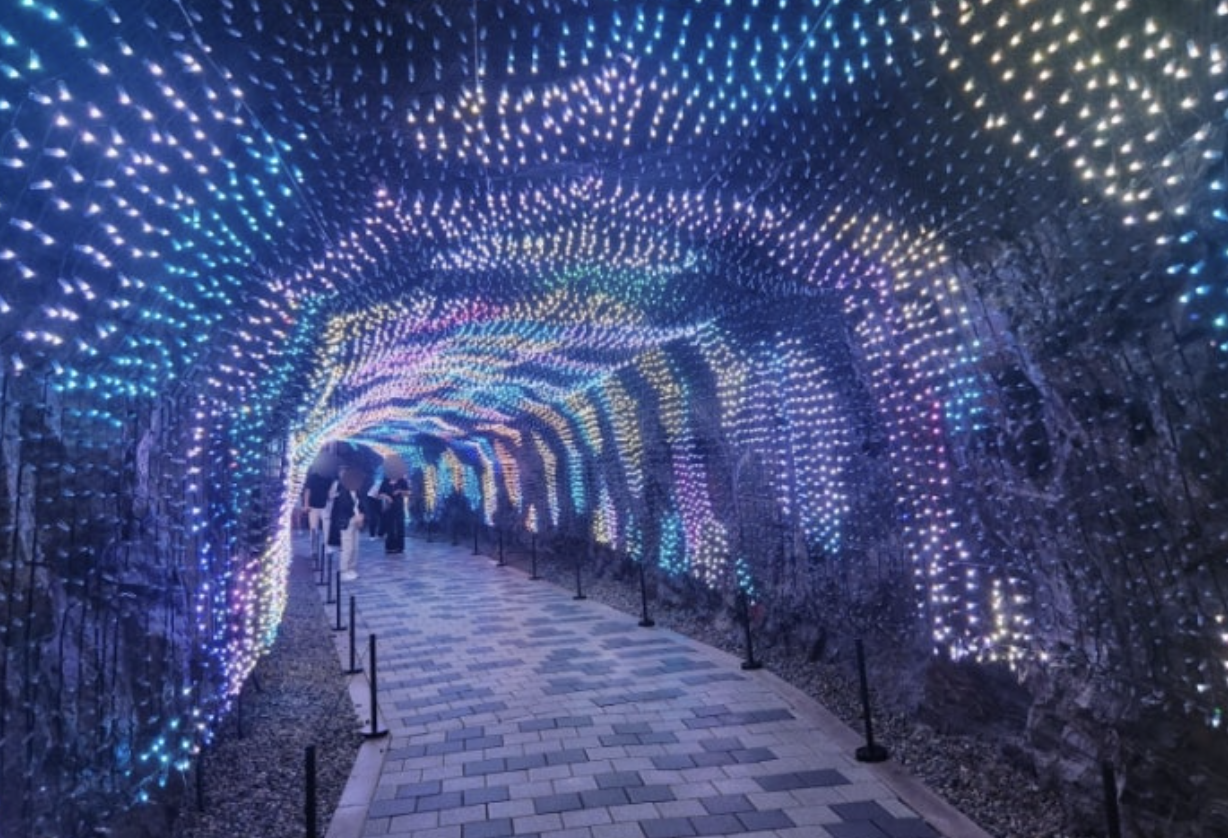 광명동굴내부