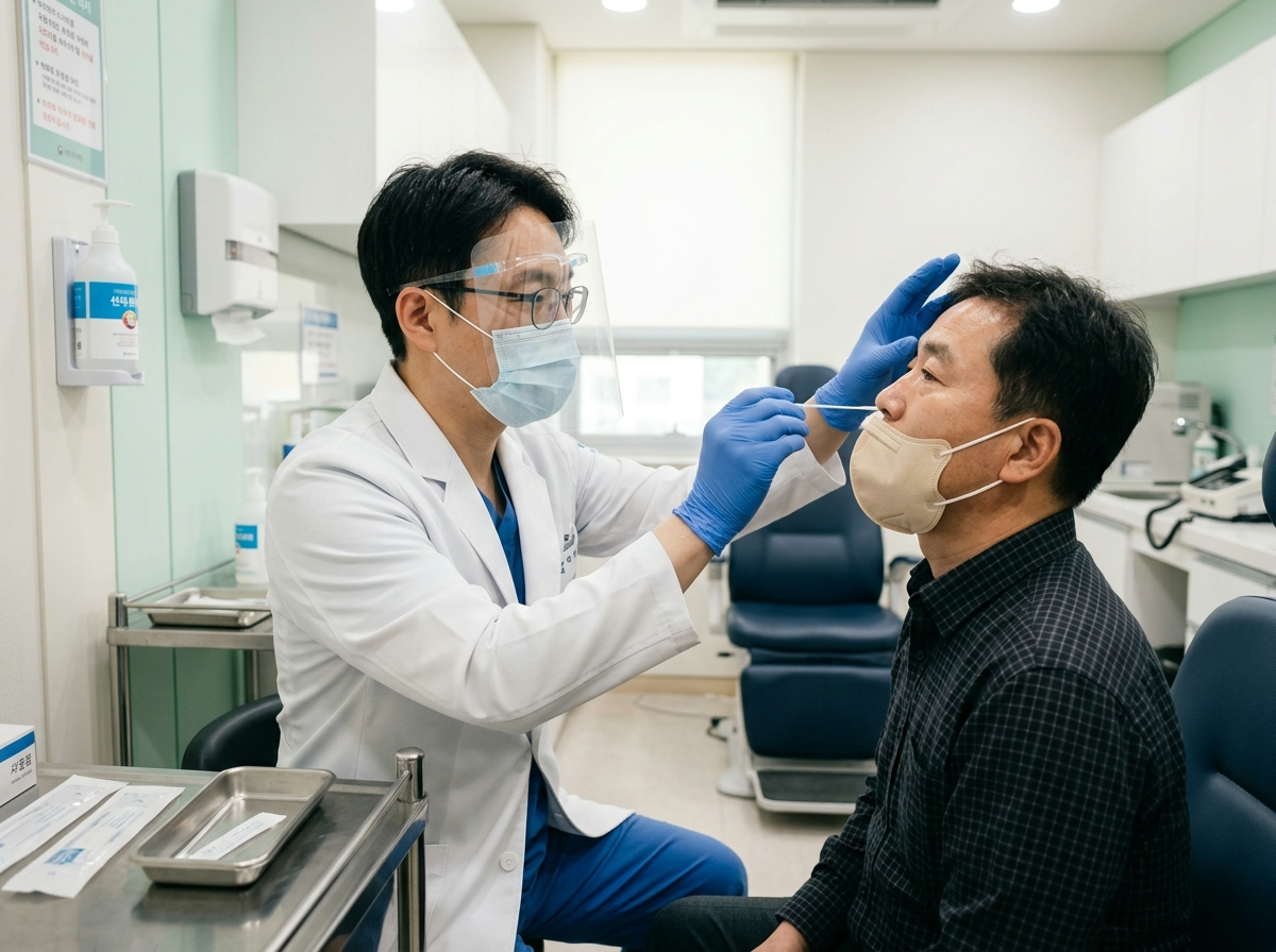 독감 검사 시기 신속 검사
