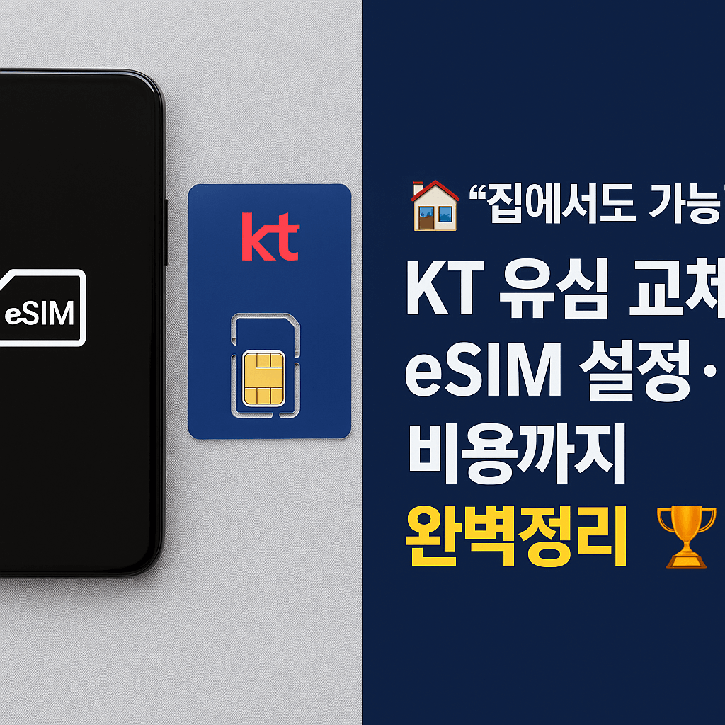 유심 손상·불량 시 무상 교체 가능한 조건과 절차.