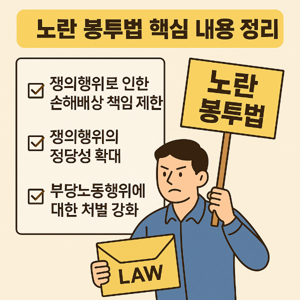 노란 봉투법 뜻과 배경, 정치권 논쟁