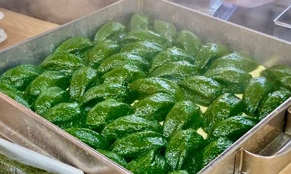 한국의 떡 종류 모시떡