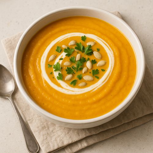 단호박 스프