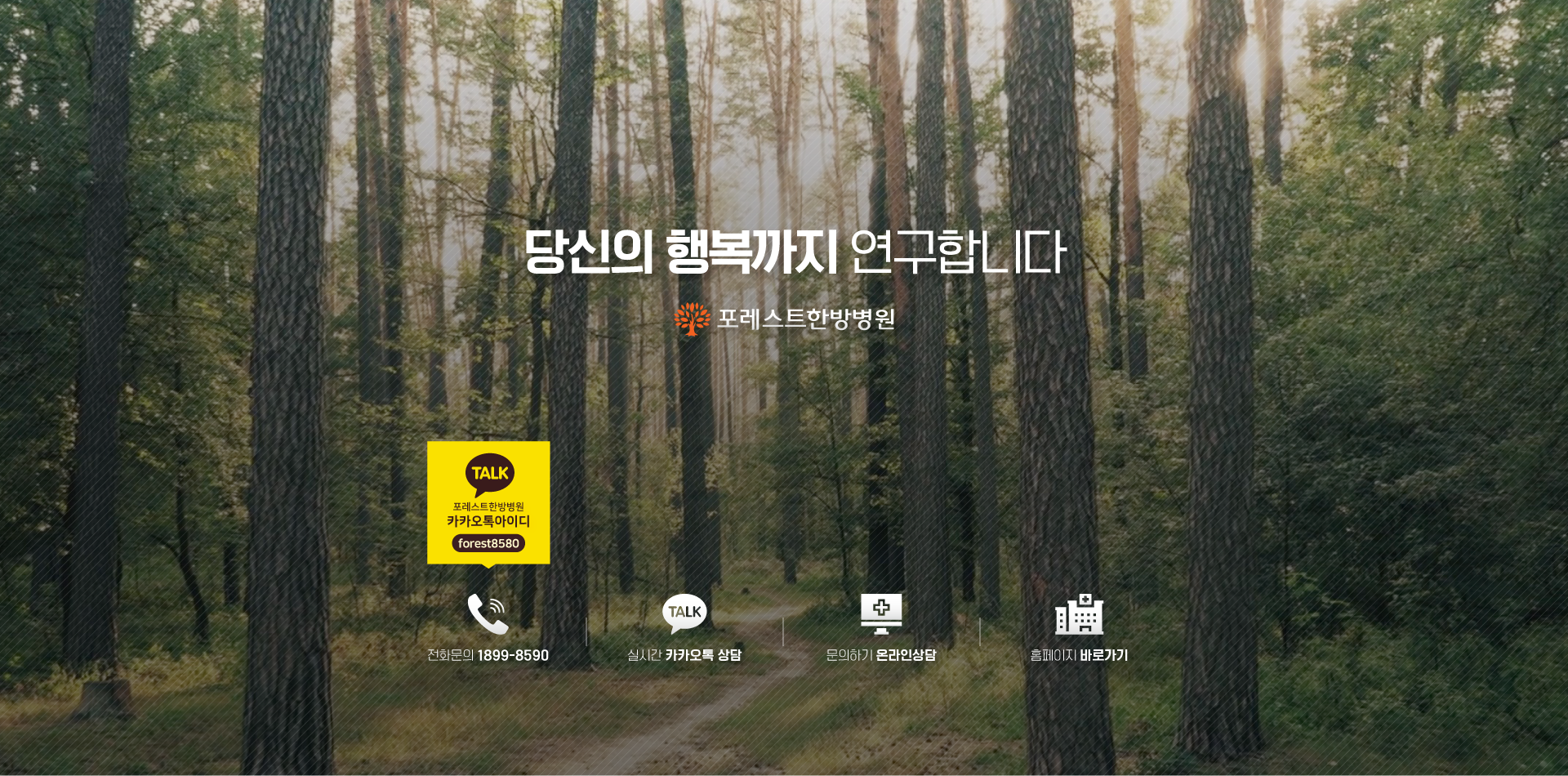 홈페이지형 블로그디자인 : 포레스트 한방병원 2