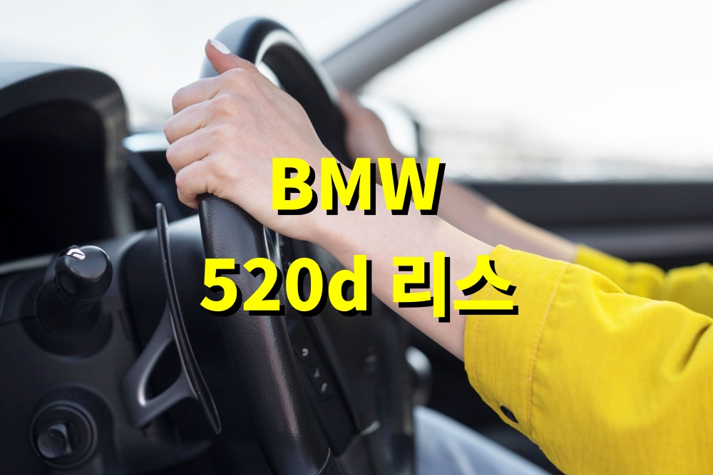 서울 BMW 520d 리스 초기비용 없음