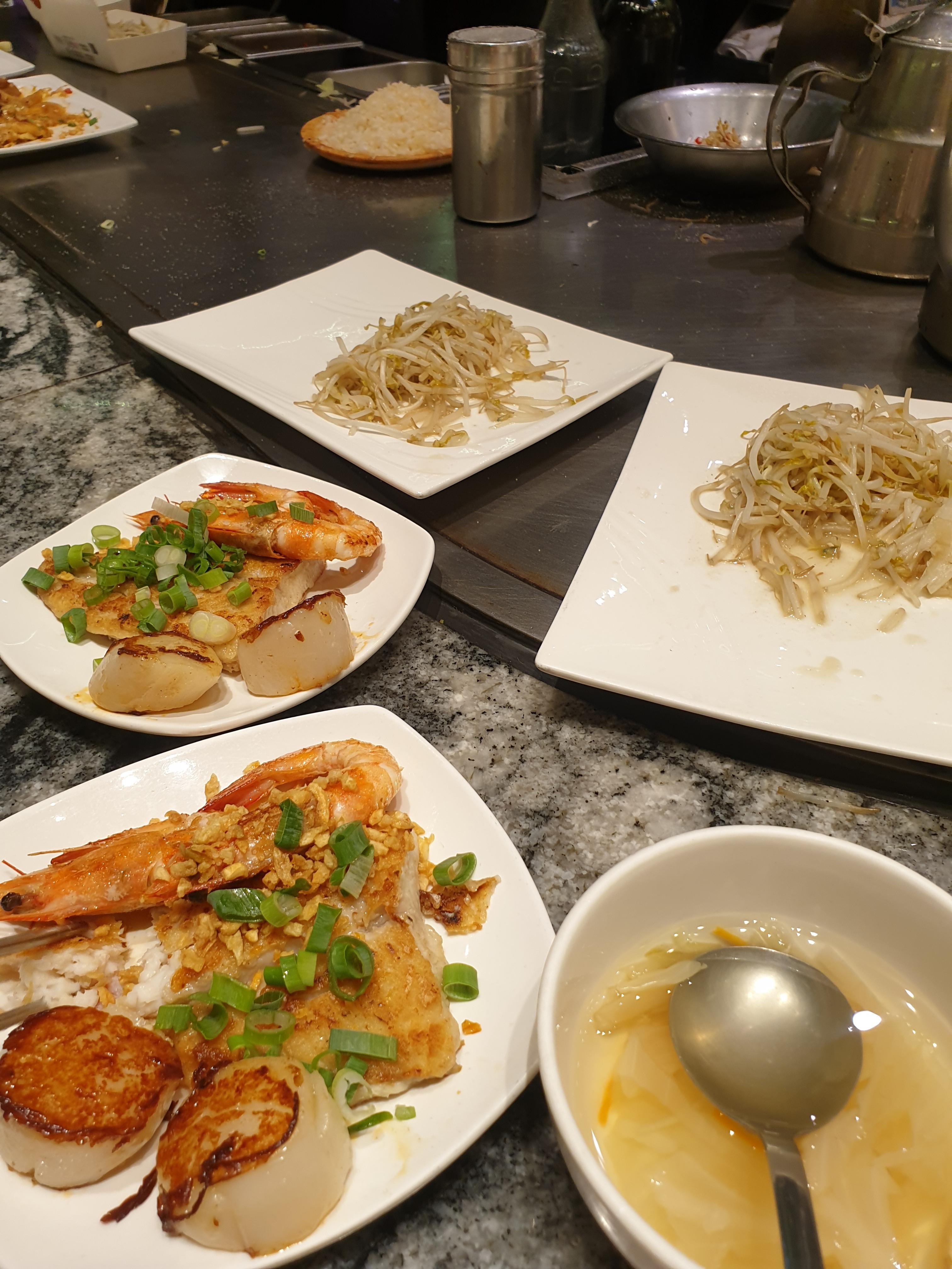 타이페이 철판구이 카렌 음식