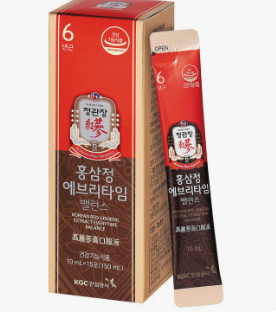 정관장 에브리타임 밸런스 30포 종류