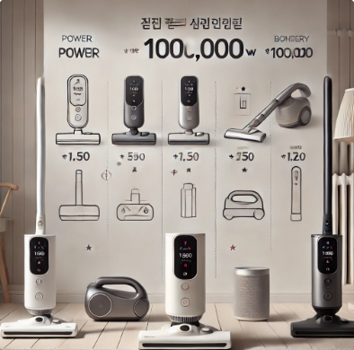10만원 이하 무선청소기 추천 리스트 과련 사진
