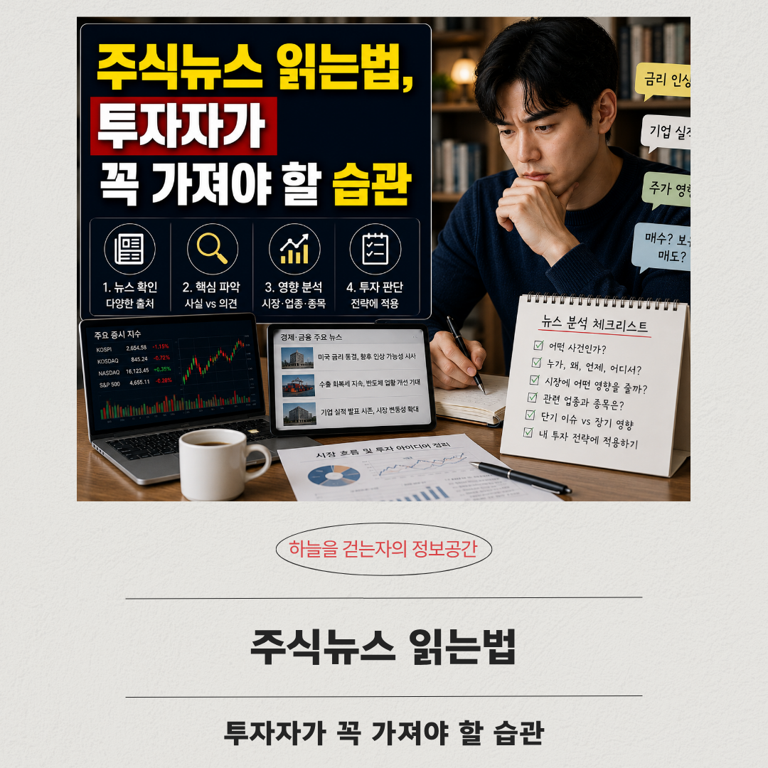 주식뉴스 읽는법, 투자자가 꼭 가져야 할 습관