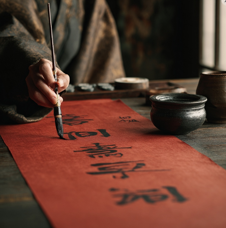 입춘대길 쓰는 사람