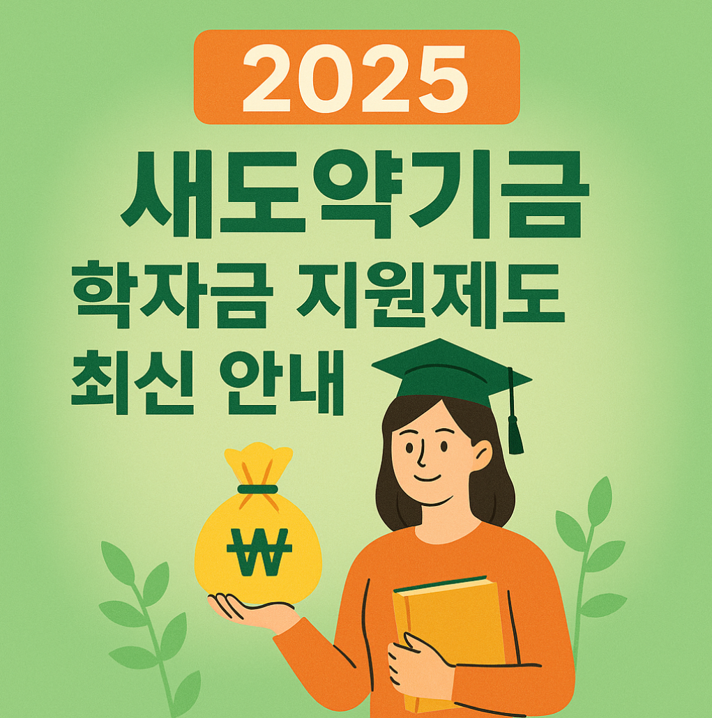 학자금 지원제도 포스터