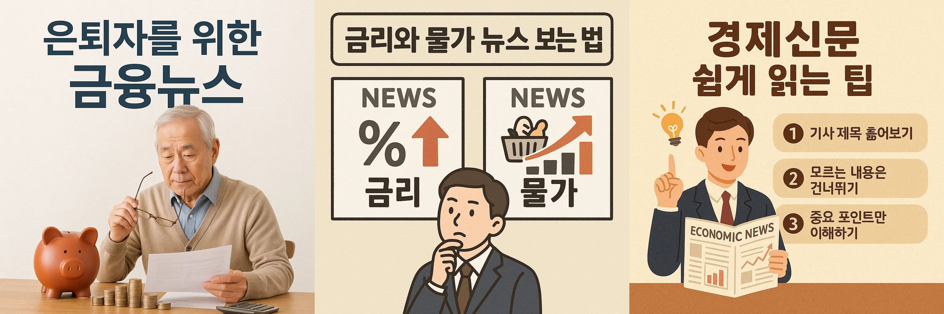 은퇴자를 위한 금융뉴스, 뉴스 보는 법, 경제신문 쉽게 읽는 팁