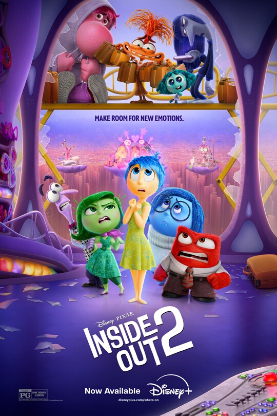 이미지 출처: Disney / Pixar (Inside Out 2 공식 포스터)