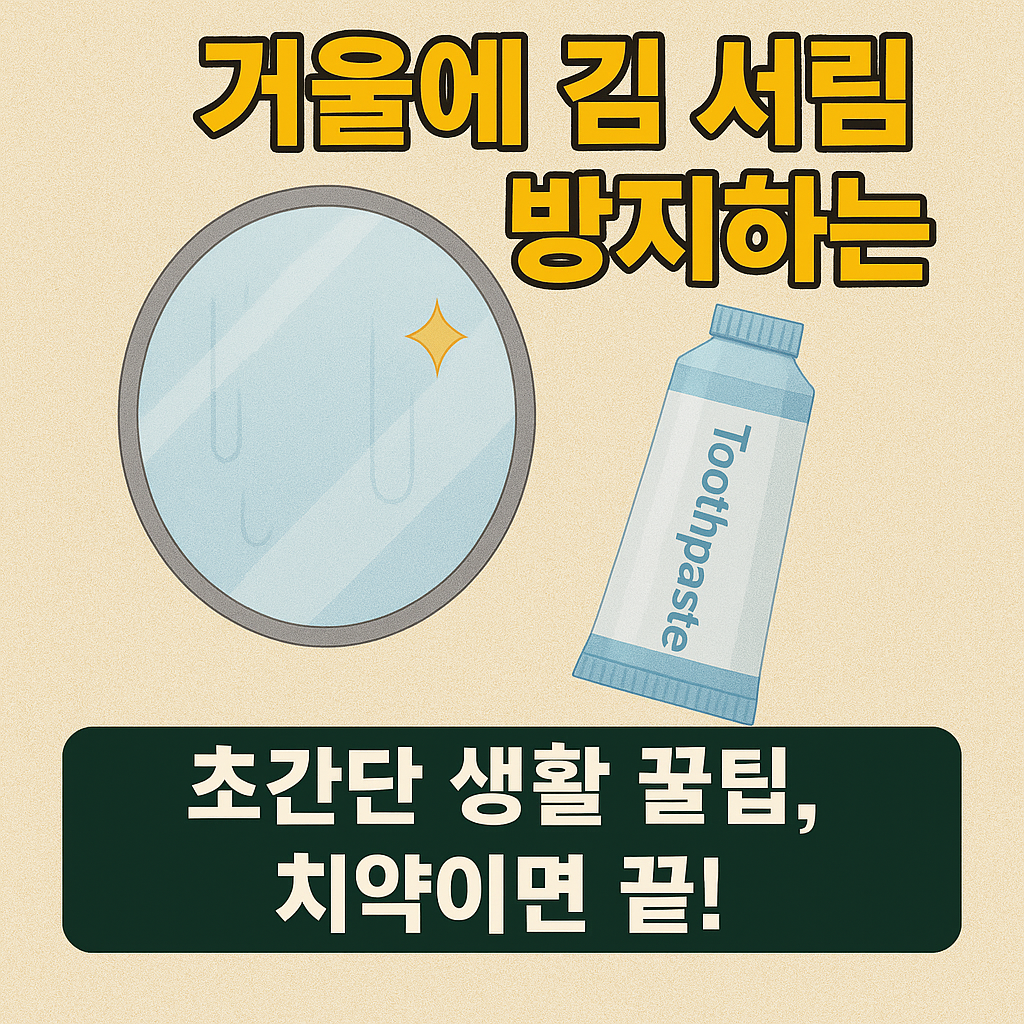 치약이면 충분해요!