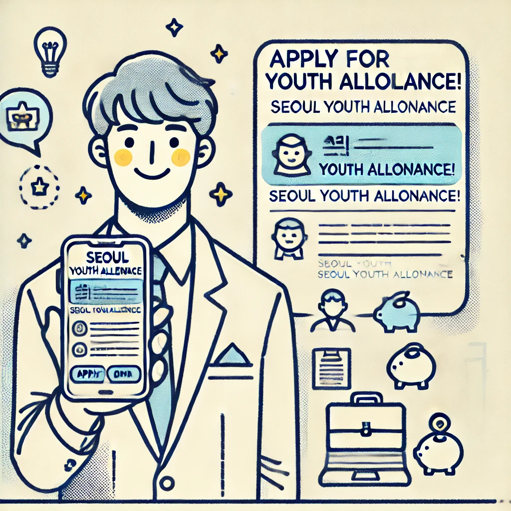 서울시청년수당 지원관련 사진