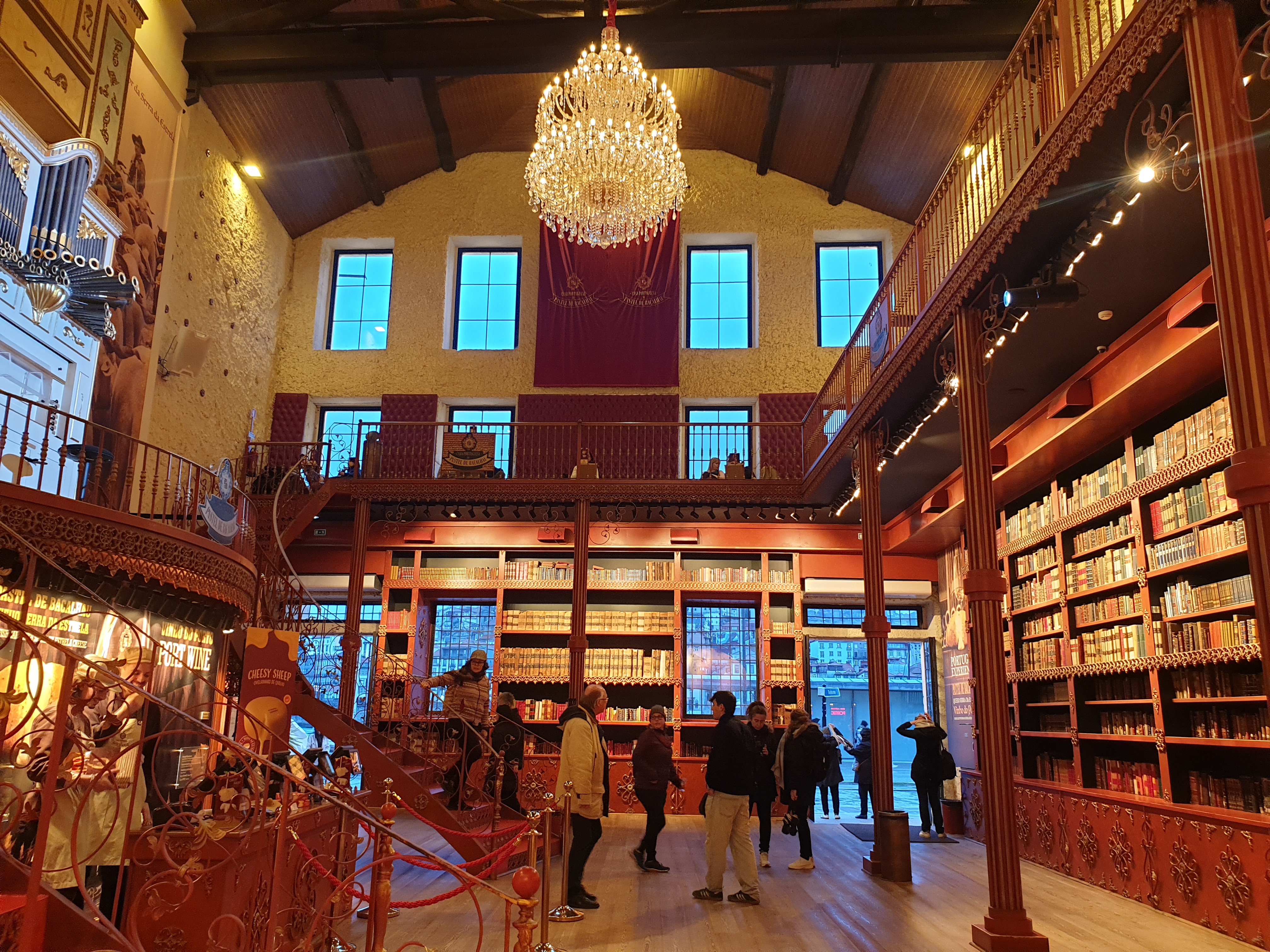 포르투 정어리 박물관 내부