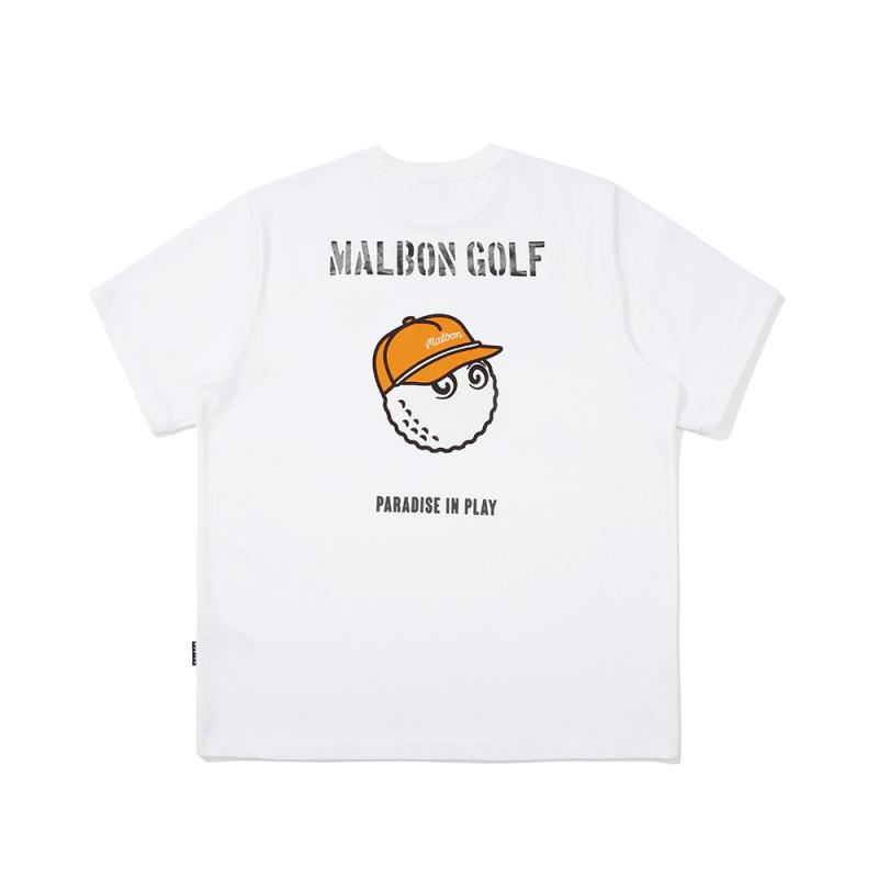 (국내백화점) 말본 반팔 스크립트 버킷 라운드 골프 웨어