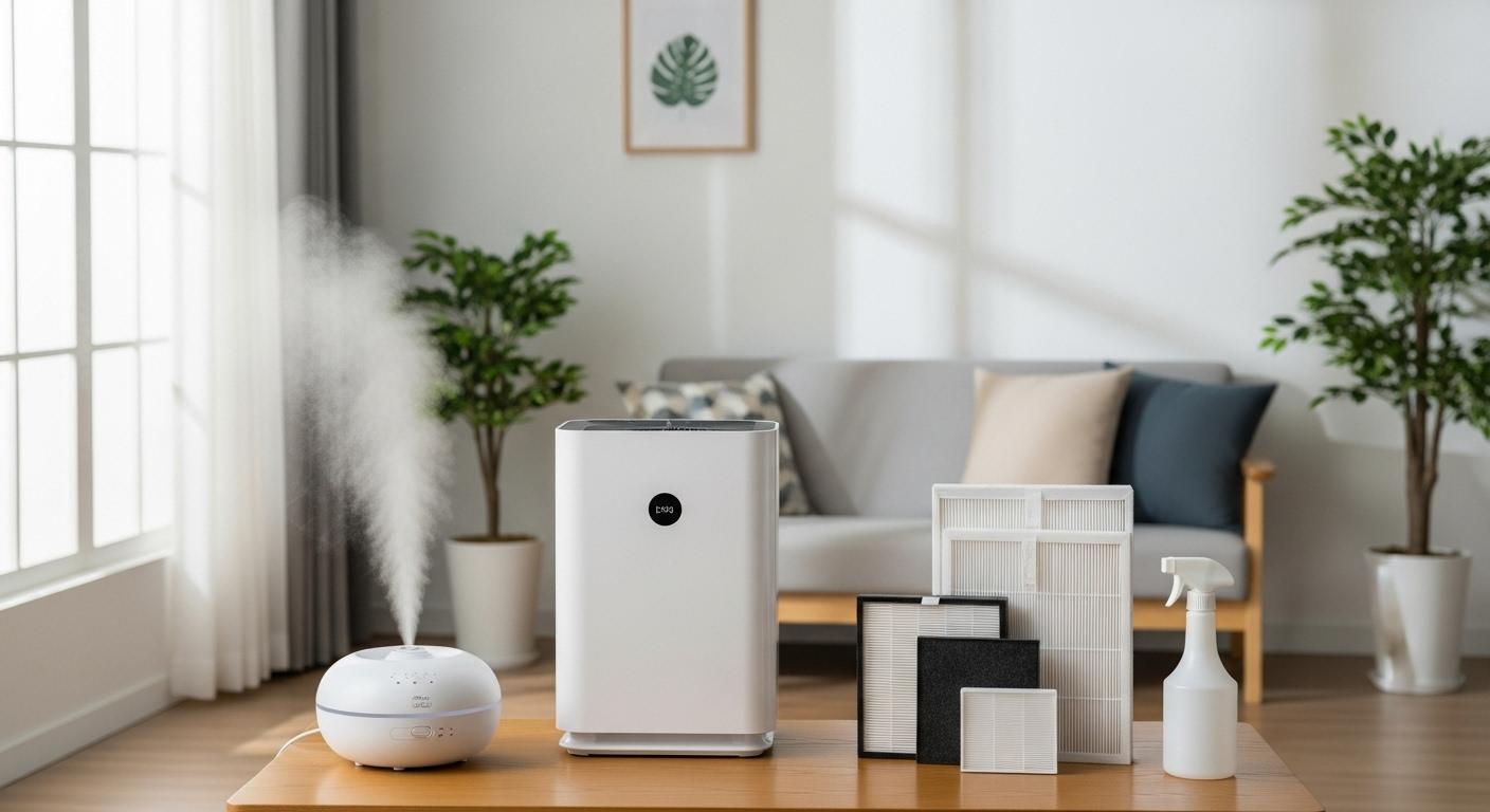 공기청정기 필터 가습기 살균제