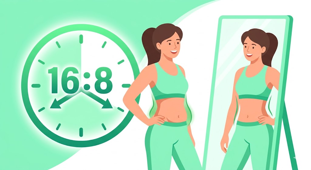 먹을 거 다 먹고 -5kg 감량? 🥩" 살 안 찌는 체질로 바꿔주는 '16:8 시간표'의 마법 (다이어트 치트키 ✨)