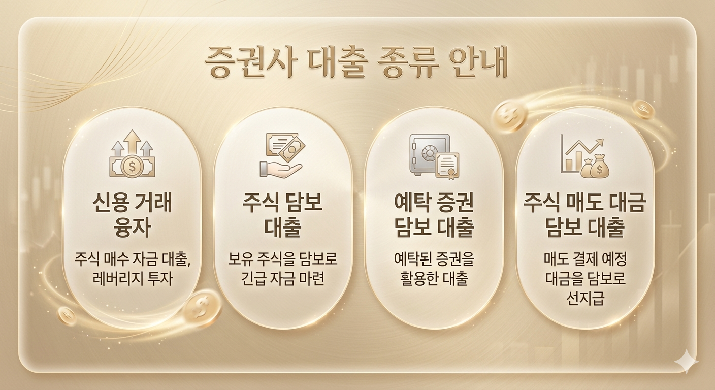 증권사 대출 종류