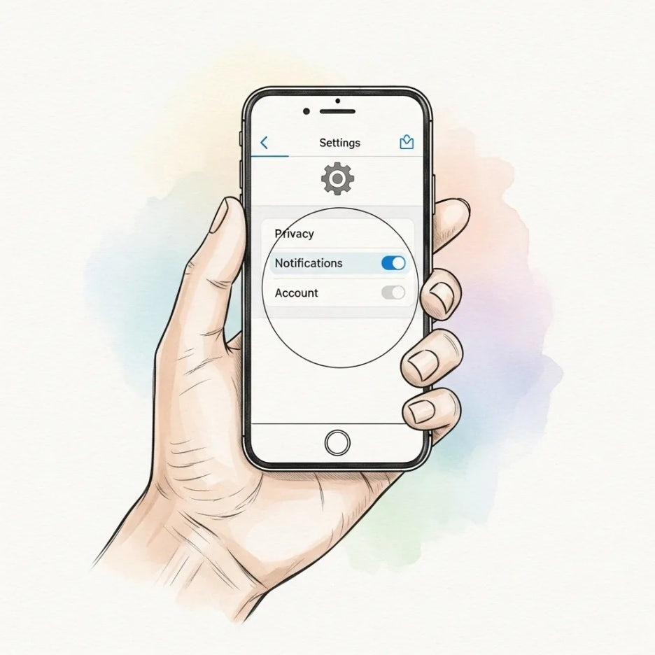 카카오톡 설정에서 개인정보 확인하기