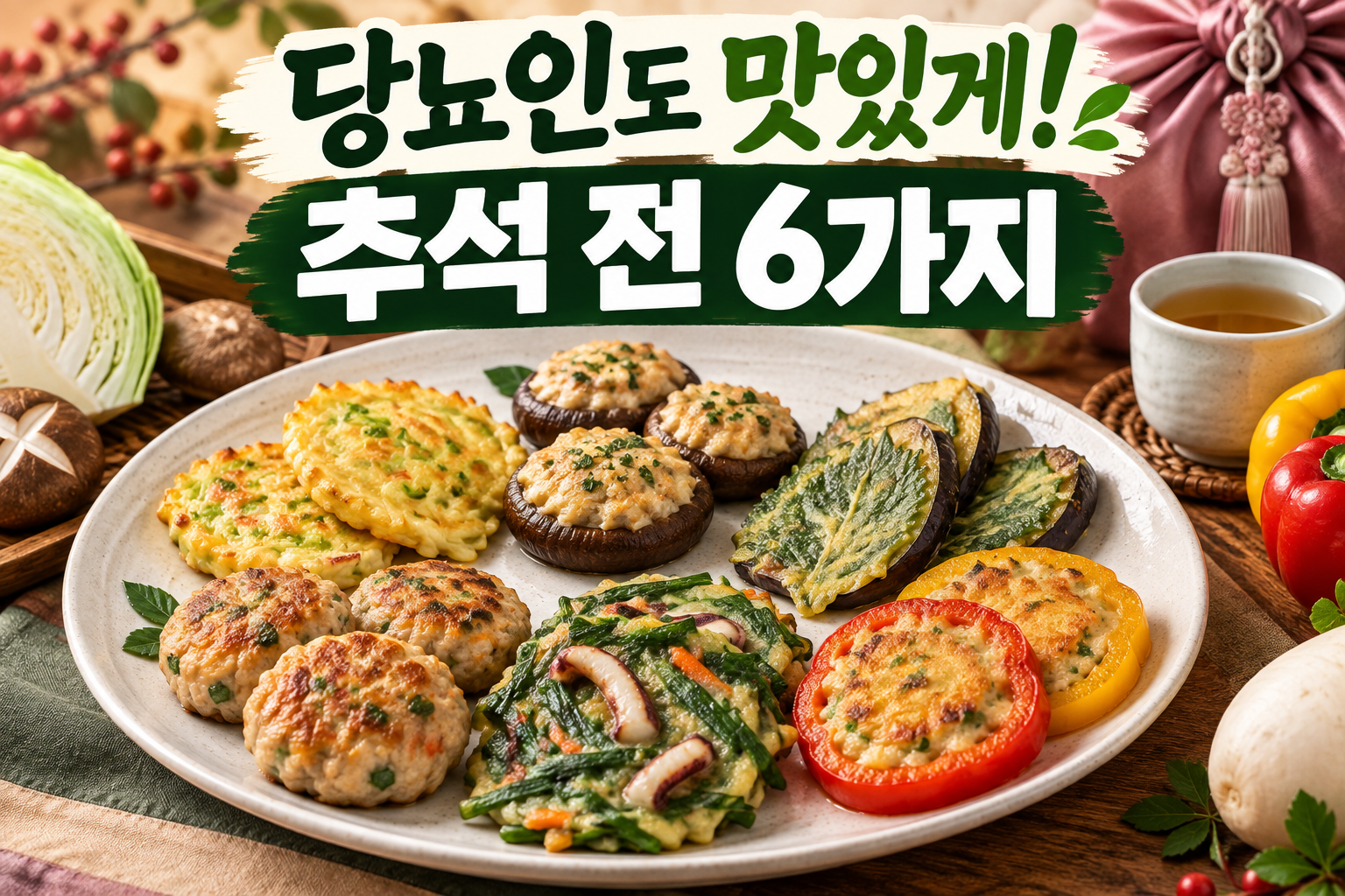 당뇨인도 맛있게 먹는 추석 전 6가지