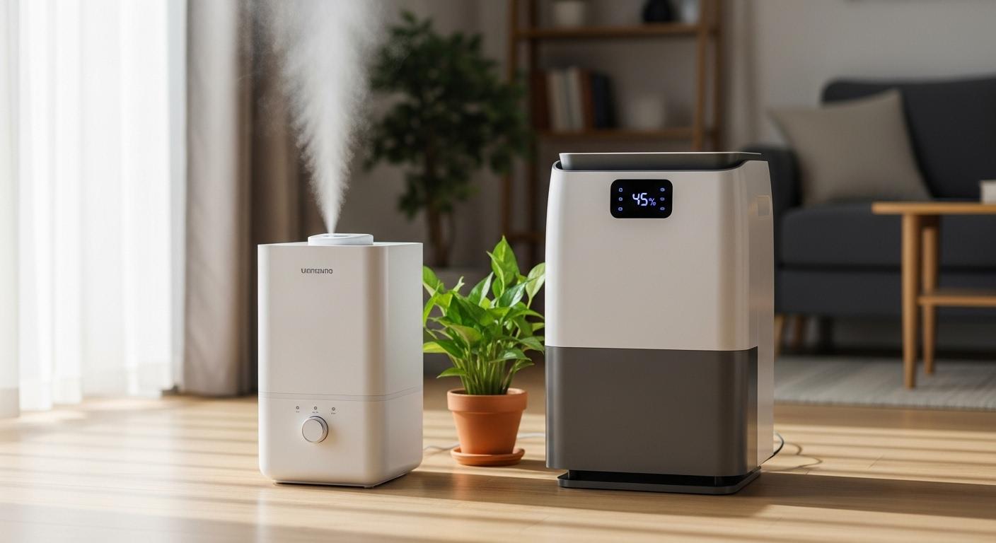 제습기 가습기 사용