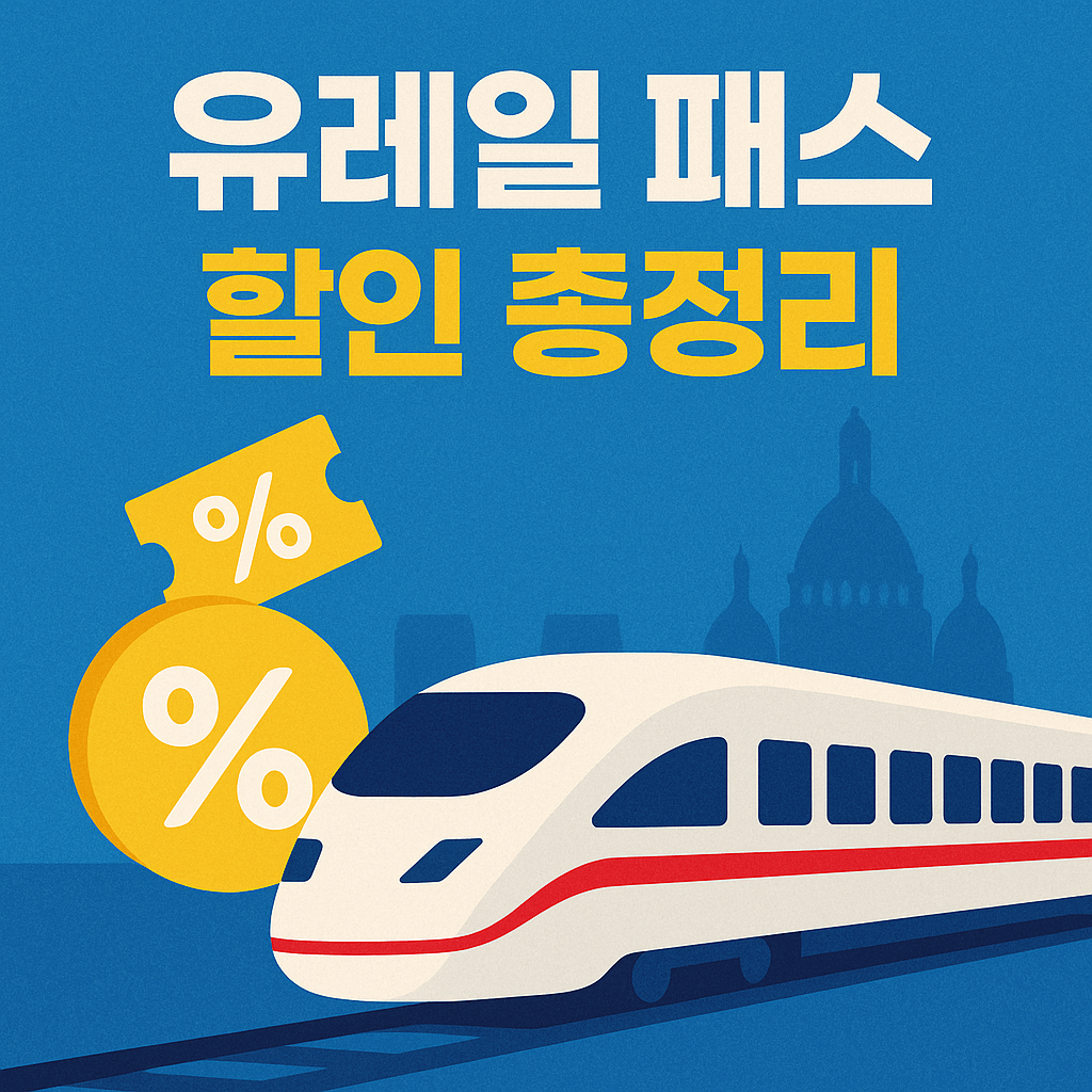 유레일패스 할인 총정리
