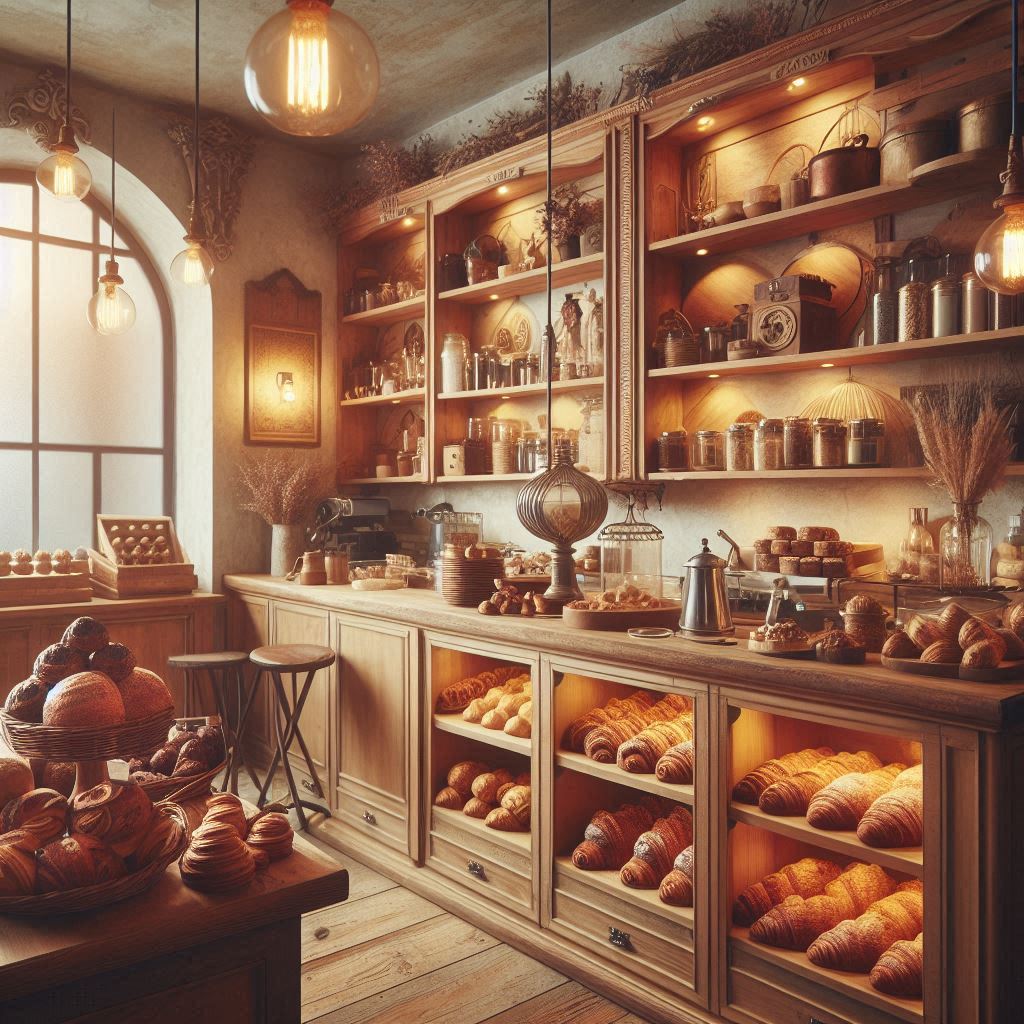 베이커리 배경