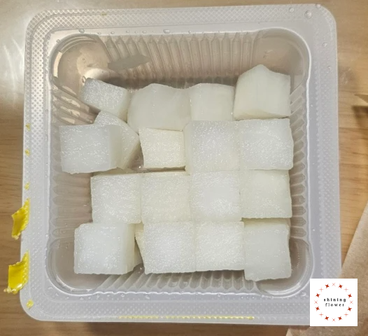 콰삭킹-치즈볼 세트-치킨무