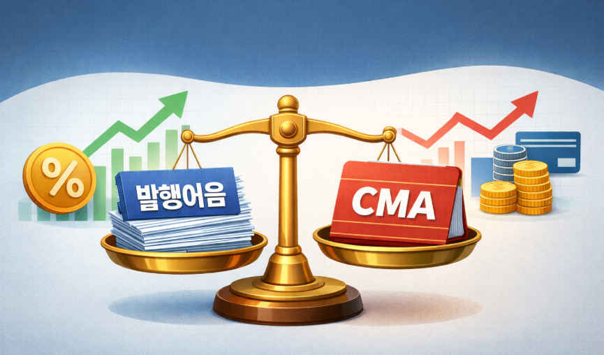 CMA와 발행어음 차이 완벽 정리, 금리·안전성 비교 분석