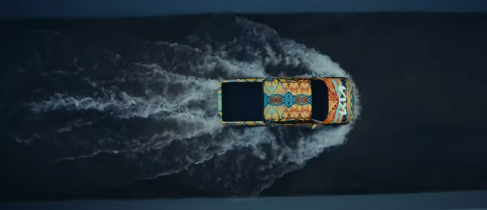 기아 타스만 수중 도하 테스트