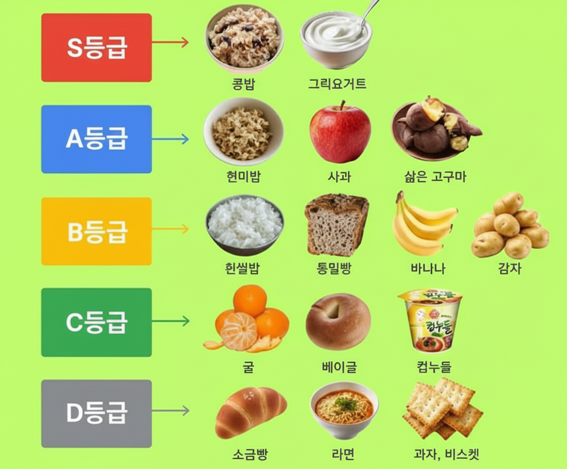 탄수화물 등급 이미지