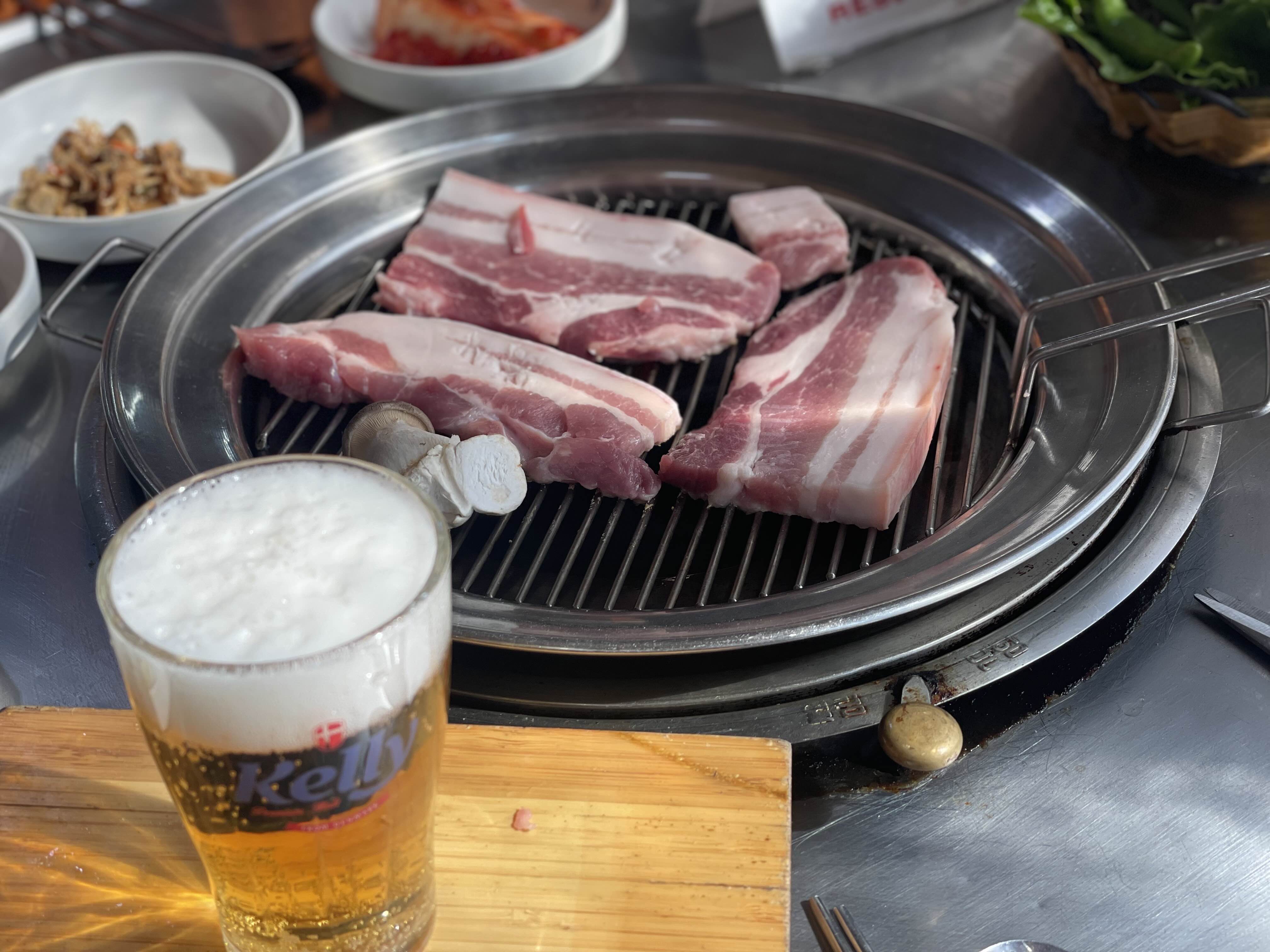 율암온천삼겹살