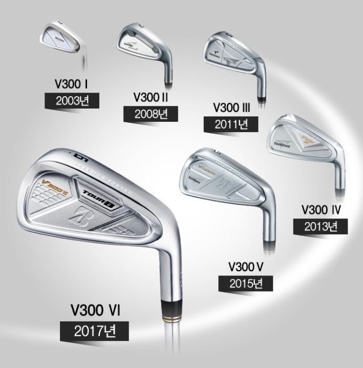 V300 아이언 명가 '브리지스톤 골프'의 역사