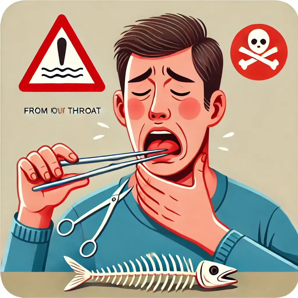 목에 가시 걸렸을 때 위험한 행동