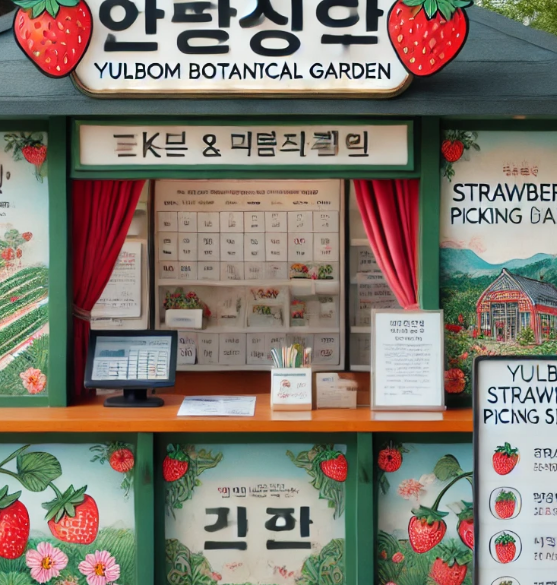 율봄식물원 딸기 체험 안내14