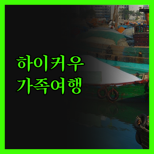 가족 여행객 필독! 하이커우 베스트 