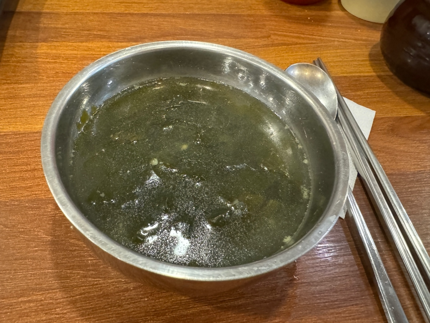 남포물회