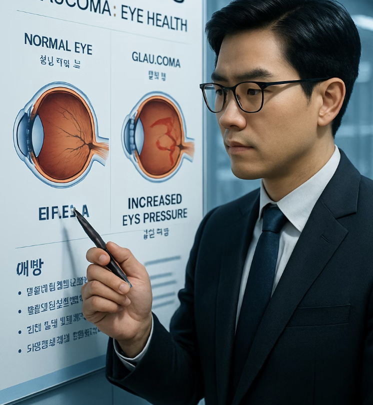 녹내장 원인과 초기 증상, 시야가 좁아지는 이유 완전정리