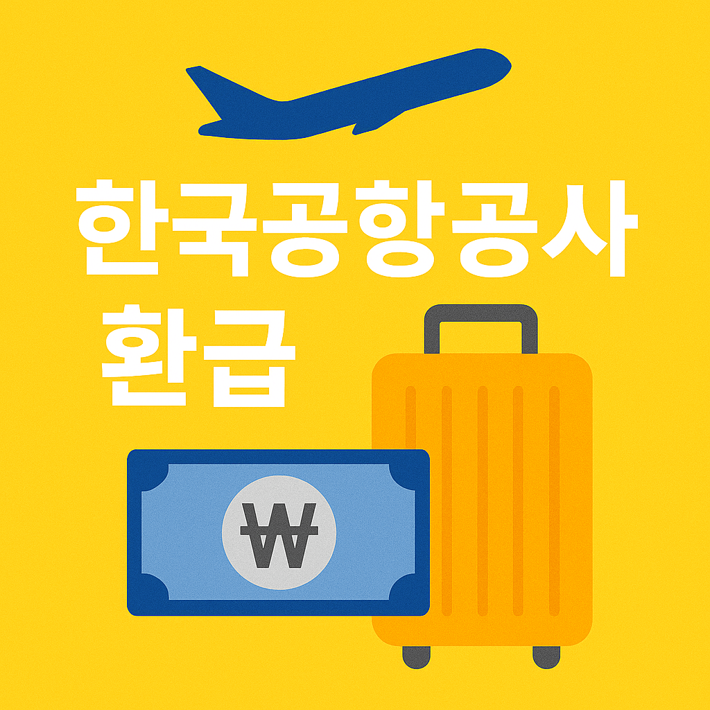 한국공항공사 환급