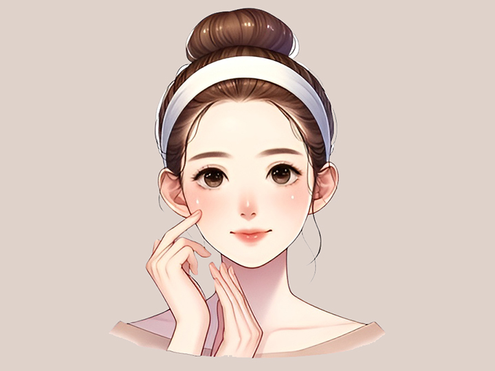 피부가-건강한-여성