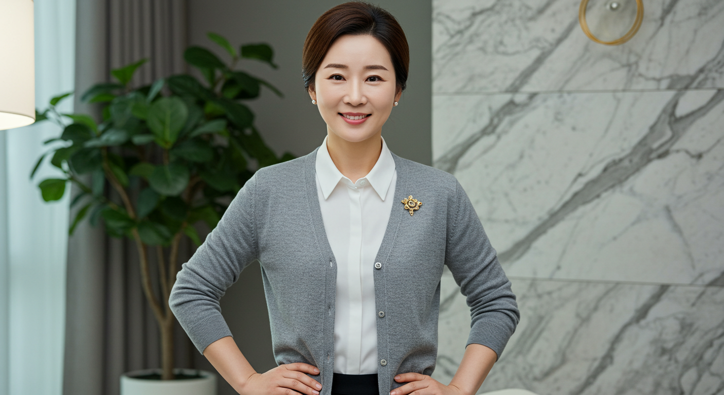 60대 중년여성 모임 패션