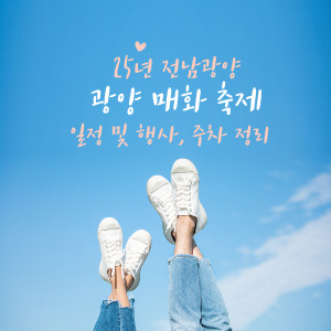 제24회 광양 매화 축제!