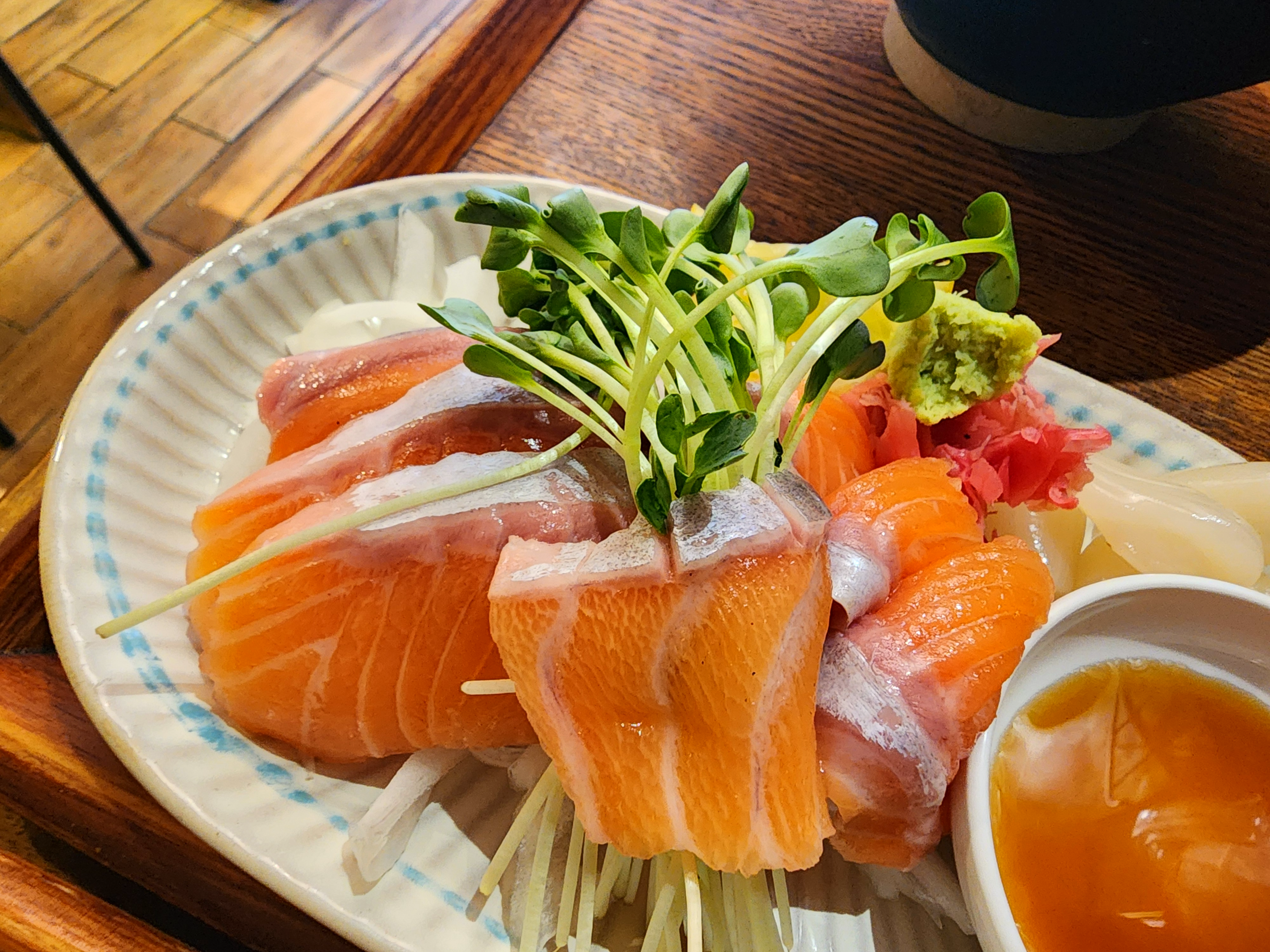 상미식당미니연어사시미