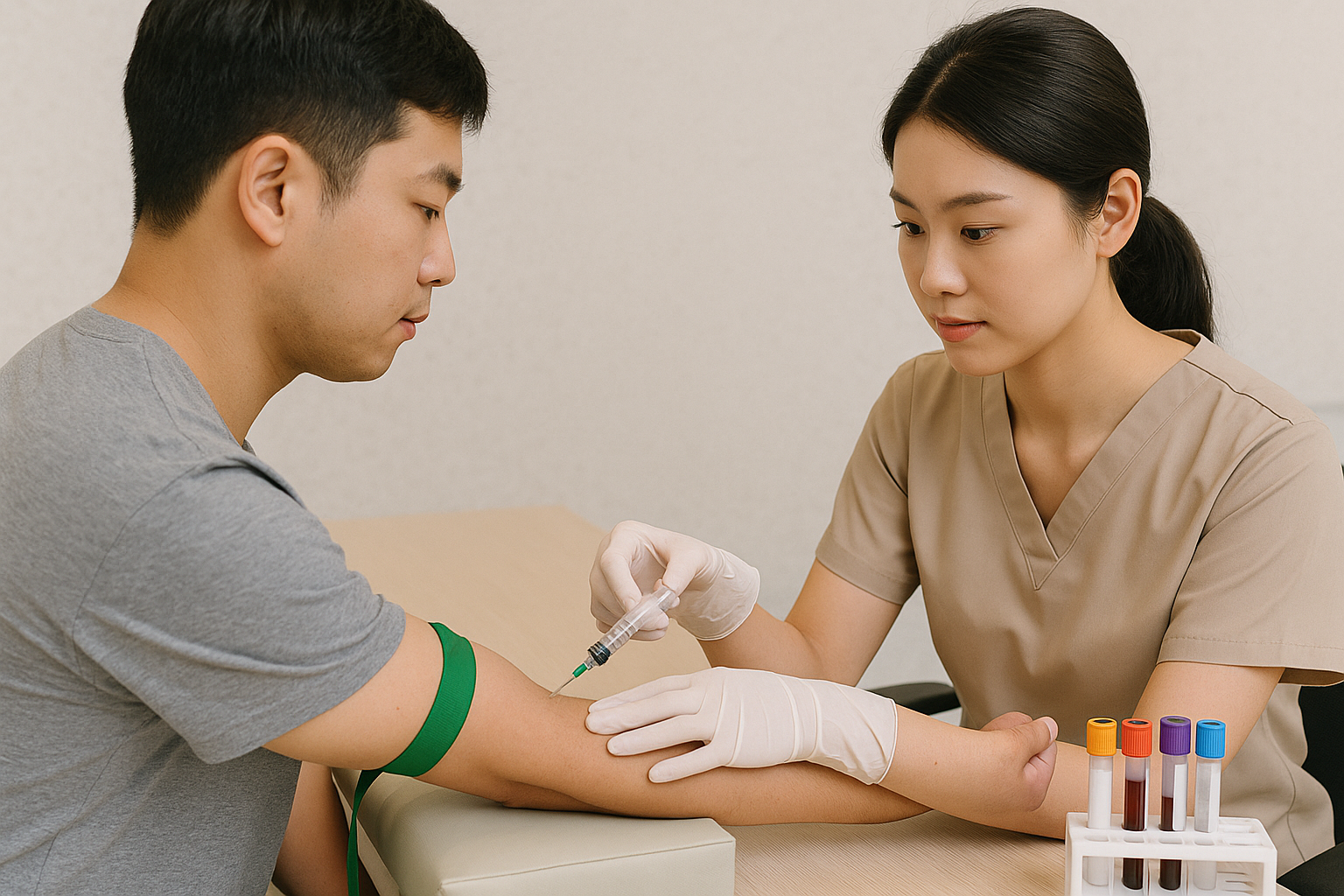 건강검진 혈액검사 채혈