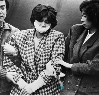 KAL858기 테러 간첩 김현희 체포 당시