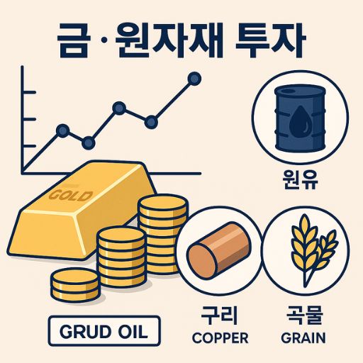 금과 원자재 투자 기초 관련 이미지