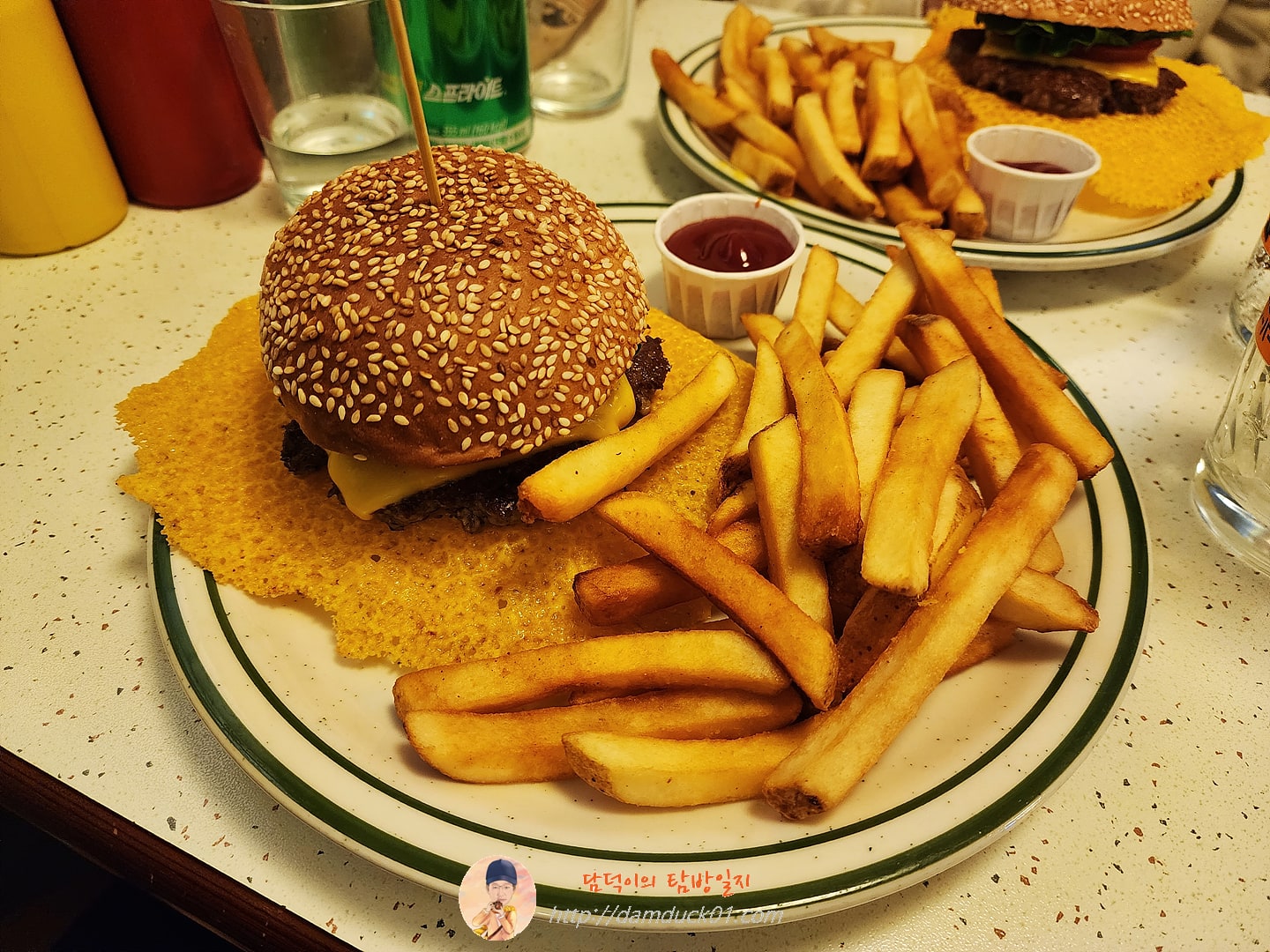 치즈 스커트 세트