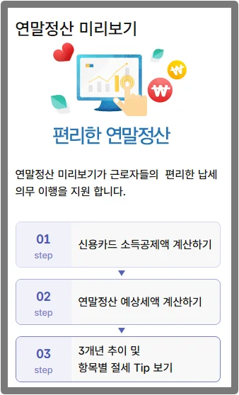 2024 연말정산 미리보기